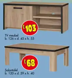 Budget Meubelen TV meubel aanbieding