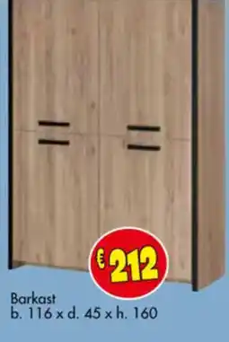 Budget Meubelen Barkast aanbieding