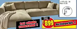 Budget Meubelen Couch sofa aanbieding