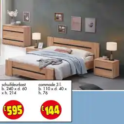 Budget Meubelen schuifdeurkast aanbieding