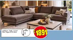 Budget Meubelen aanbouw - hoek - 2,5 zit aanbieding