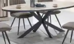 Budget Meubelen Tafel Ovaal aanbieding