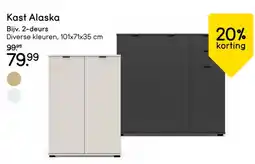 Leen Bakker Kast Alaska aanbieding