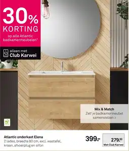 Karwei Atlantic onderkast Elena aanbieding