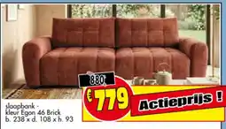 Budget Meubelen slaapbank aanbieding