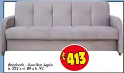 Budget Meubelen slaapbank aanbieding