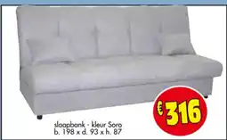 Budget Meubelen slaapbank aanbieding