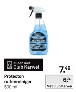 Karwei protecton ruitenreiniger aanbieding