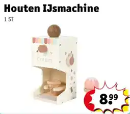 Kruidvat Houten IJsmachine aanbieding