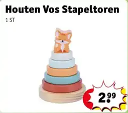 Kruidvat Houten Vos Stapeltoren aanbieding