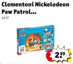 Kruidvat Clementoni Nickelodeon Paw Patrol... aanbieding