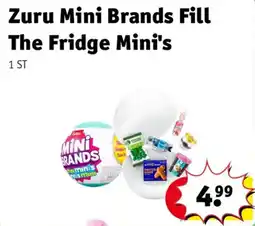 Kruidvat Zuru Mini Brands Fill The Fridge Mini's aanbieding