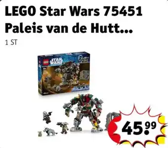 Kruidvat lego star wars paleis van de hutt aanbieding