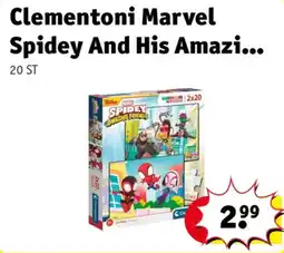 Kruidvat Clementoni marvel spidey and his amazi... aanbieding