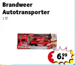 Kruidvat Brandweer autotransporter aanbieding