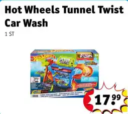 Kruidvat Hot Wheels Tunnel Twist Car Wash aanbieding