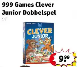Kruidvat Clever junior dobbelspel aanbieding
