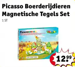 Kruidvat Picasso boerderijdieren magnetische tegels set aanbieding