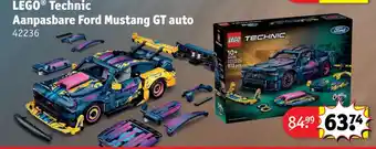 Kruidvat lego technic aanpasbare ford mustang gt auto aanbieding