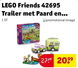 Kruidvat LEGO Friends Trailer met Paard en... aanbieding