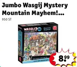 Kruidvat Jumbo Wasgij Mystery Mountain Mayhem aanbieding