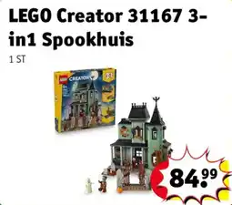 Kruidvat lego creator 31167 3-in1 spookhuis aanbieding