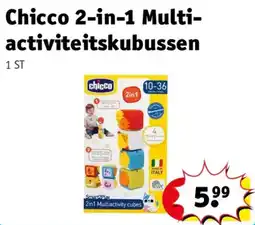 Kruidvat Chicco 2-in-1 Multi-activiteitskubussen aanbieding