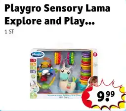Kruidvat Playgro Sensory Lama Explore and Play aanbieding