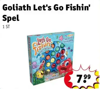 Kruidvat Goliath Let's Go Fishin' Spel aanbieding