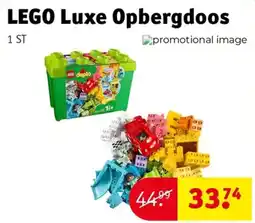 Kruidvat lego luxe opbergdoos aanbieding