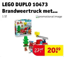 Kruidvat lego duplo brandweertruck aanbieding