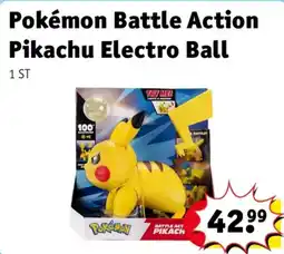 Kruidvat pokemon battle action pikachu electro ball aanbieding