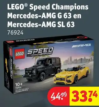 Kruidvat lego speed champions mercedes-amg g 63 en mercedes-amg sl 63 aanbieding