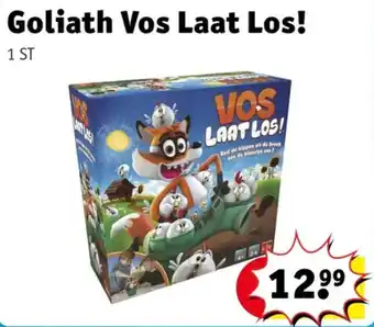 Kruidvat Goliath vos laat los! aanbieding