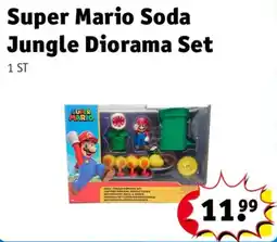 Kruidvat Super mario soda jungle diorama set aanbieding