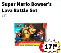 Kruidvat Super mario bowser's lava battle set aanbieding