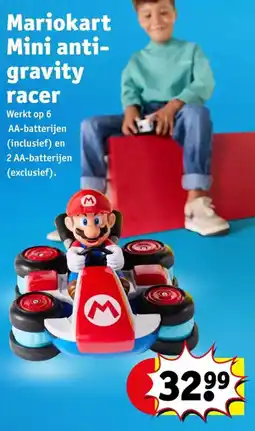 Kruidvat Mariokart Mini anti-gravity racer aanbieding