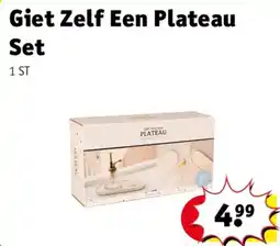Kruidvat Giet Zelf Een Plateau Set aanbieding