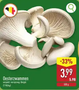 ALDI Oesterzwammen aanbieding
