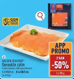 ALDI Golden Seafood Gerookte zalm aanbieding
