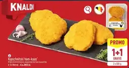 ALDI Kipschnitzel ham-kaas aanbieding