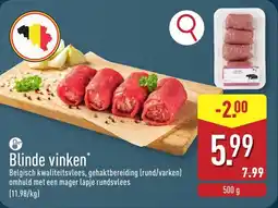 ALDI Blinde vinken aanbieding