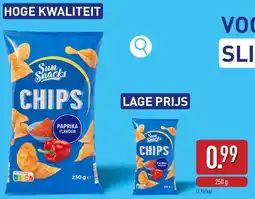 ALDI Sun Snacks paprikachips aanbieding