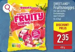 ALDI Sweet Land Fruitsnoepjes aanbieding
