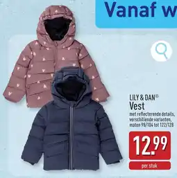 ALDI Lily & dan vest aanbieding
