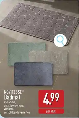 ALDI Novitesse badmat aanbieding
