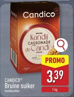 ALDI Candico bruine suiker aanbieding