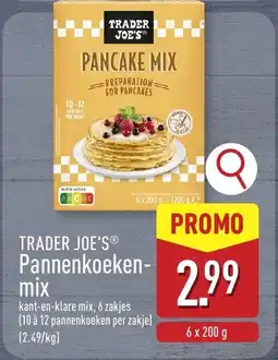ALDI Trader joe's pannenkoeken mix aanbieding