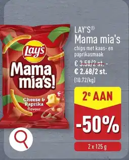 ALDI Lay's mama mia's aanbieding