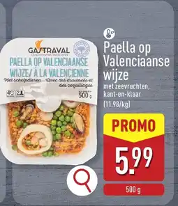 ALDI Paella op Valenciaanse wijze aanbieding